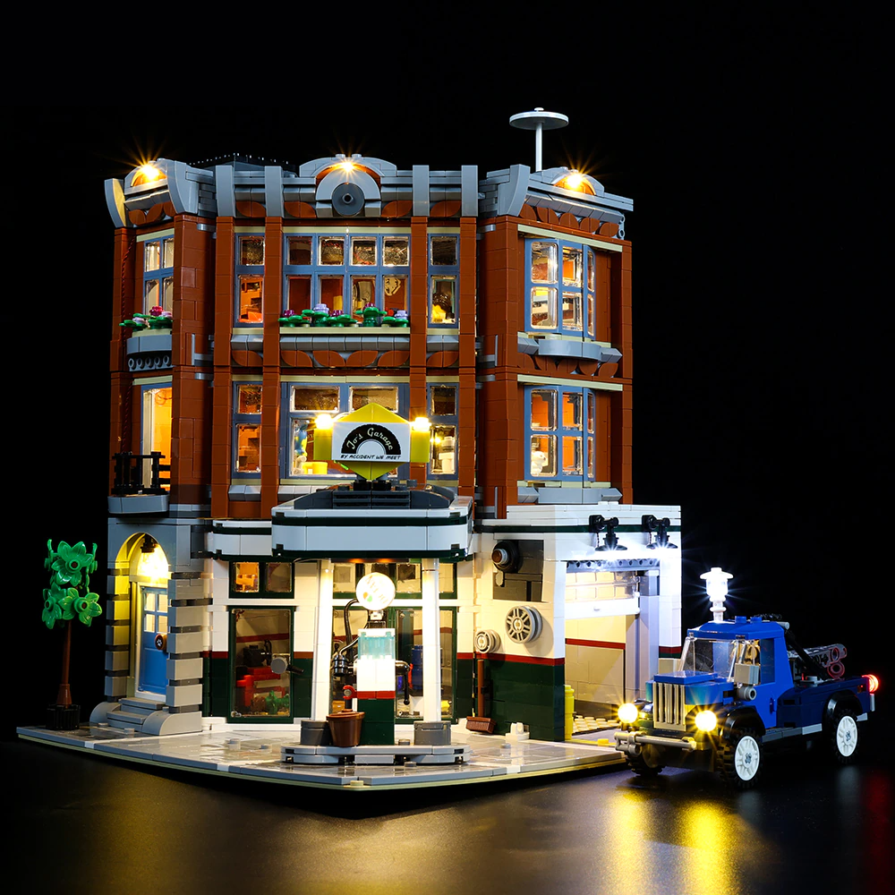 Lego Corner Garage 10264 Light Kit