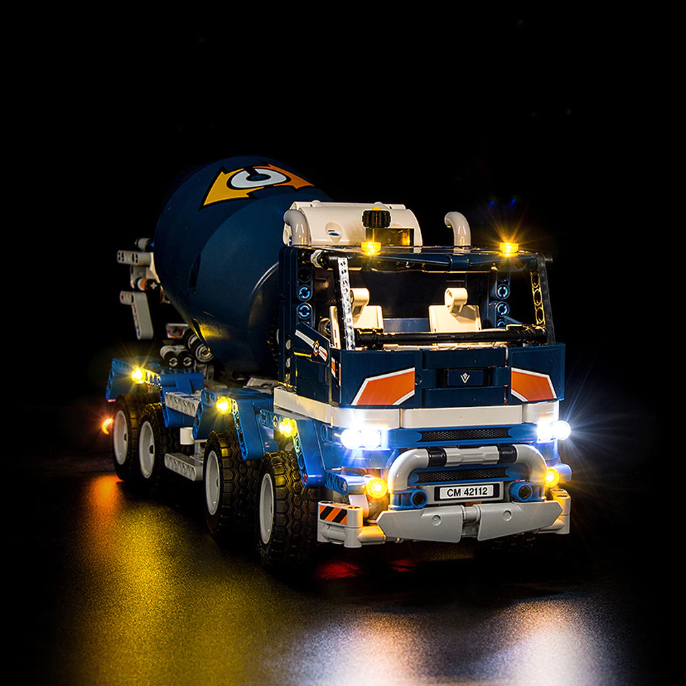 Lego Concrete Mixer Truck 42112 Light Kit