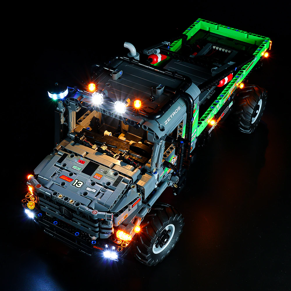 Lego 4x4 Mercedes-Benz Zetros Trial Truck 42129 Light Kit