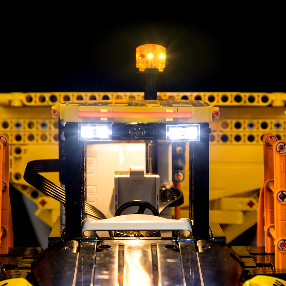 Lego 6x6 Volvo Articulated Hauler 42114 Light Kit