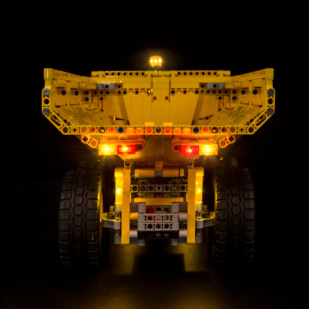 Lego 6x6 Volvo Articulated Hauler 42114 Light Kit