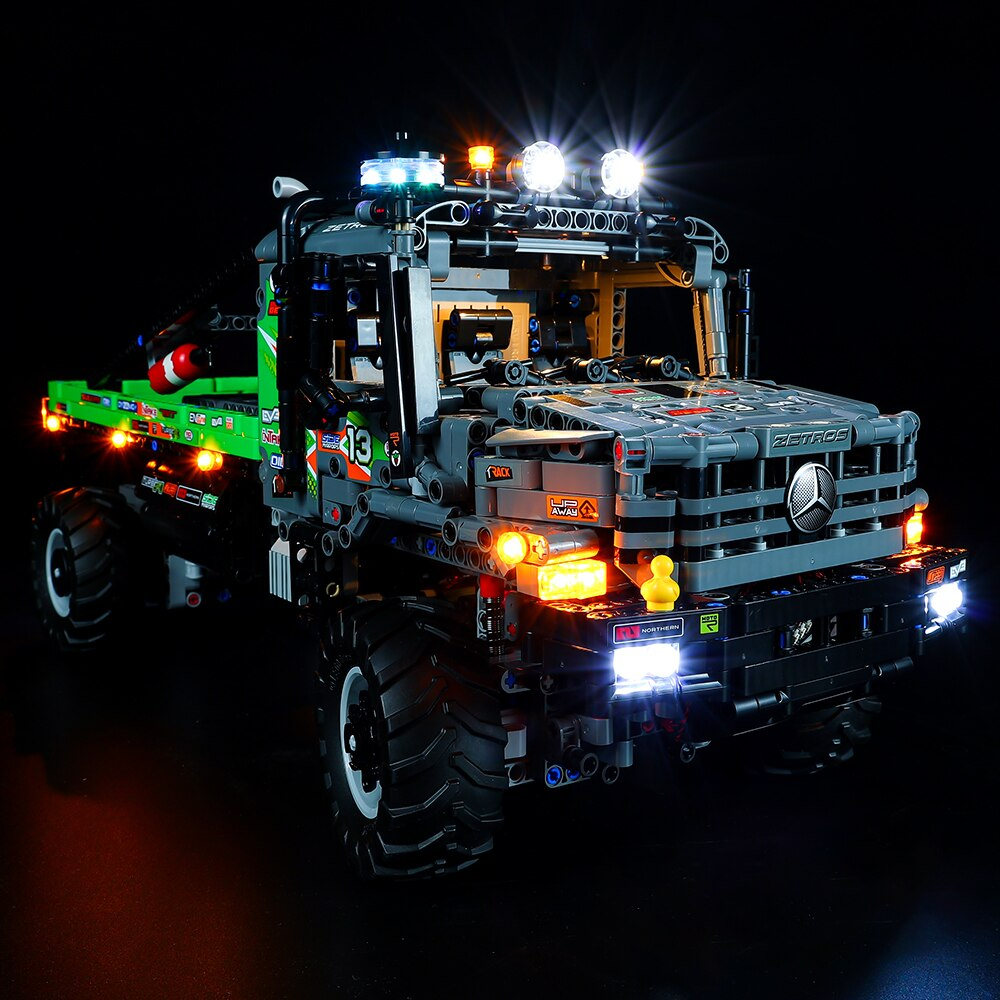 Lego 4x4 Mercedes-Benz Zetros Trial Truck 42129 Light Kit