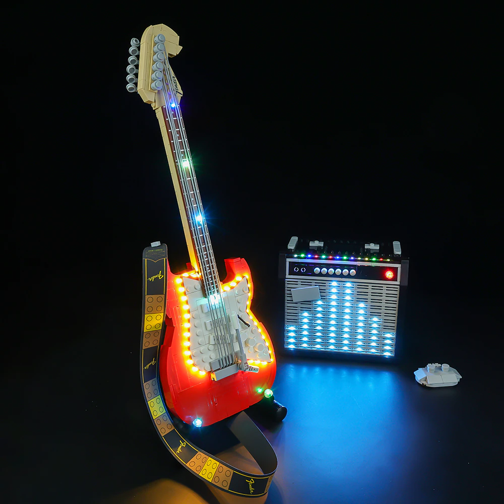 Lego Fender Stratocaster 21329 Light Kit