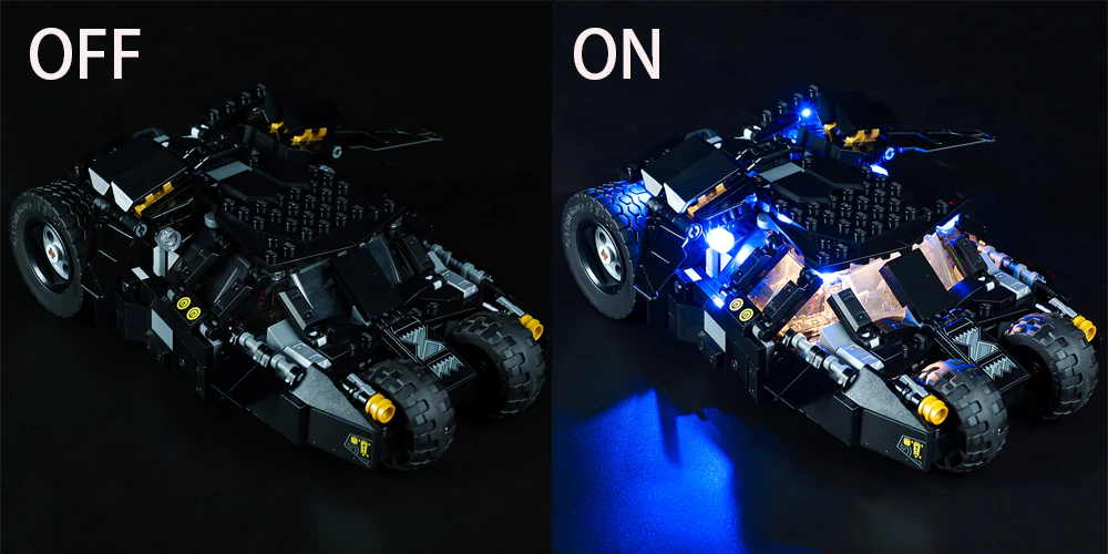 Lego Batmobile Tumbler Scarecrow Showdown 76239 Light Kit