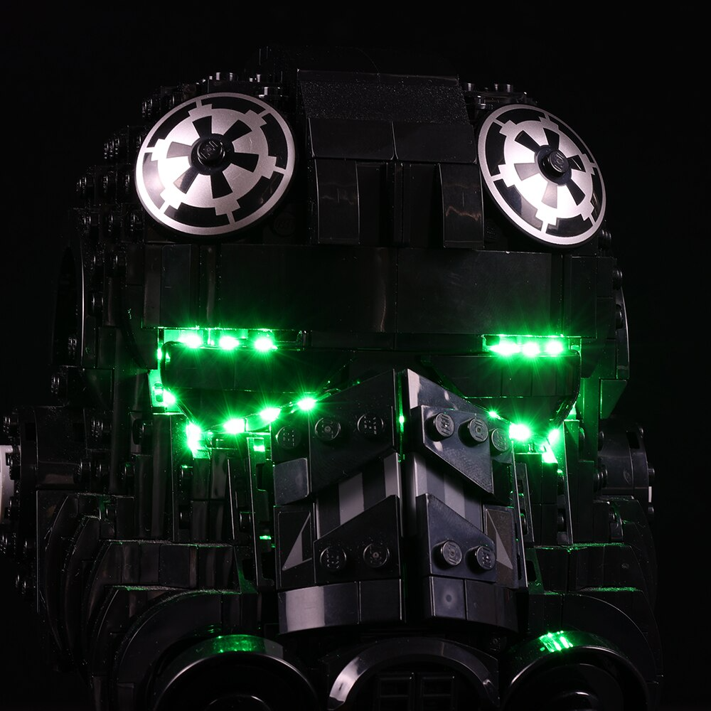 Lego TIE Fighter Pilot Helmet 75274 Light Kit