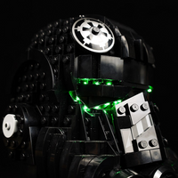 Lego TIE Fighter Pilot Helmet 75274 Light Kit