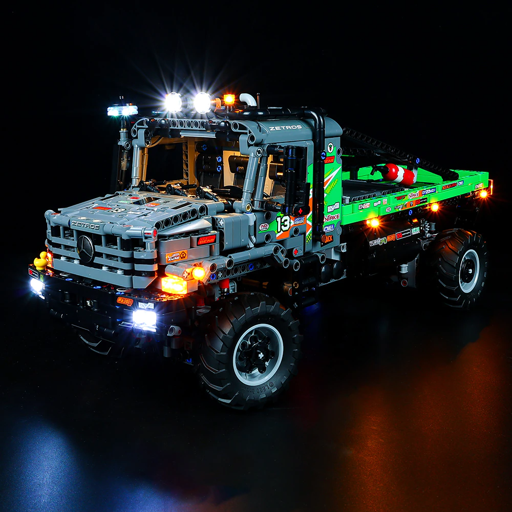 Lego 4x4 Mercedes-Benz Zetros Trial Truck 42129 Light Kit