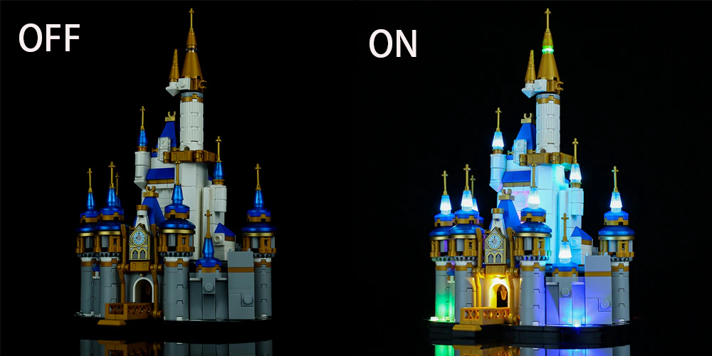 Lego Mini Disney Castle 40478 Light Kit