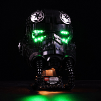 Lego TIE Fighter Pilot Helmet 75274 Light Kit