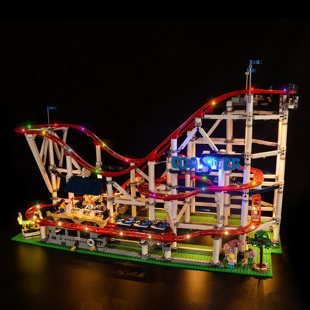 Lego Roller Coaster 10261 Light Kit