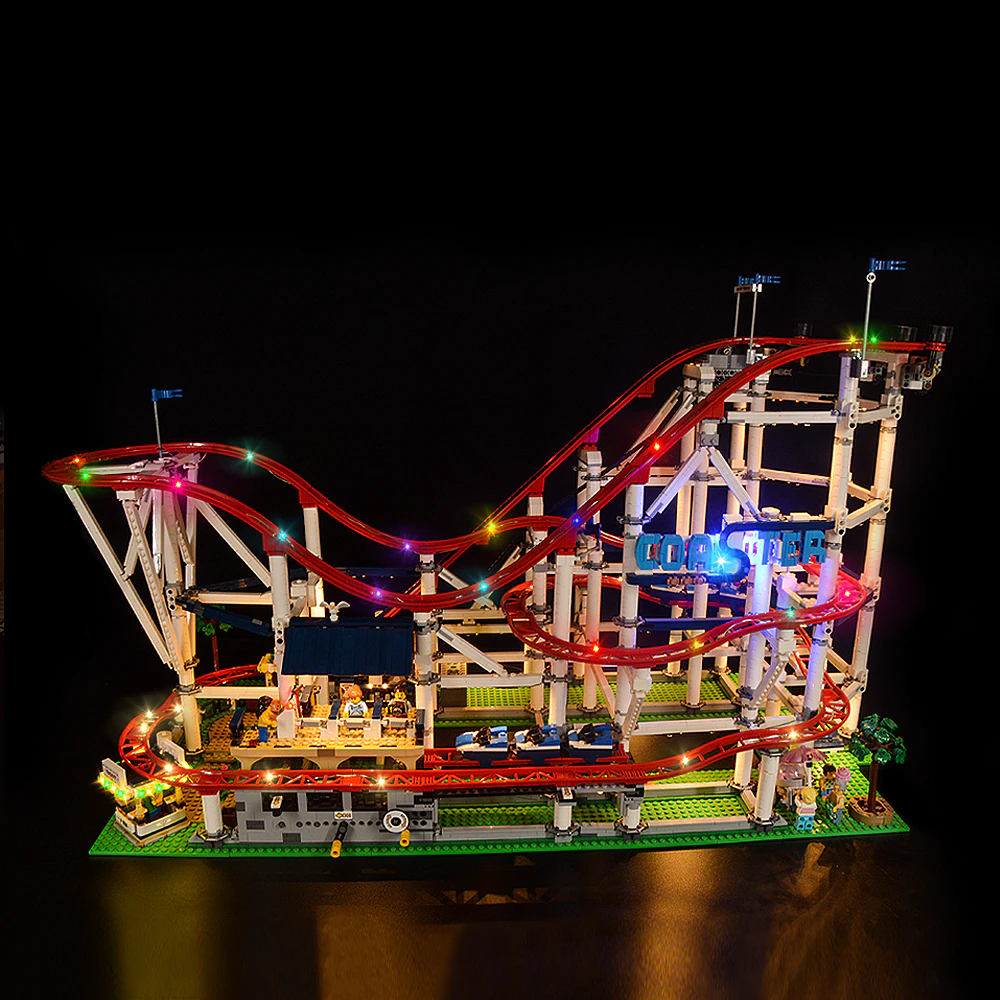 Lego Roller Coaster 10261 Light Kit