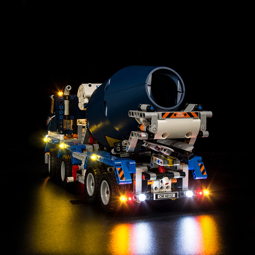 Lego Concrete Mixer Truck 42112 Light Kit