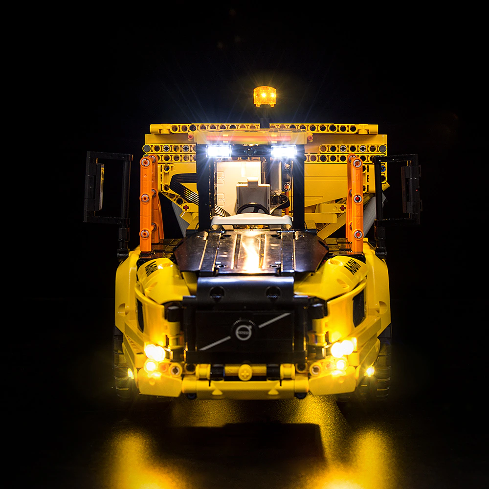 Lego 6x6 Volvo Articulated Hauler 42114 Light Kit