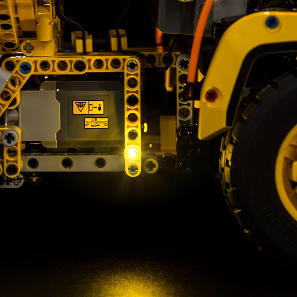 Lego 6x6 Volvo Articulated Hauler 42114 Light Kit