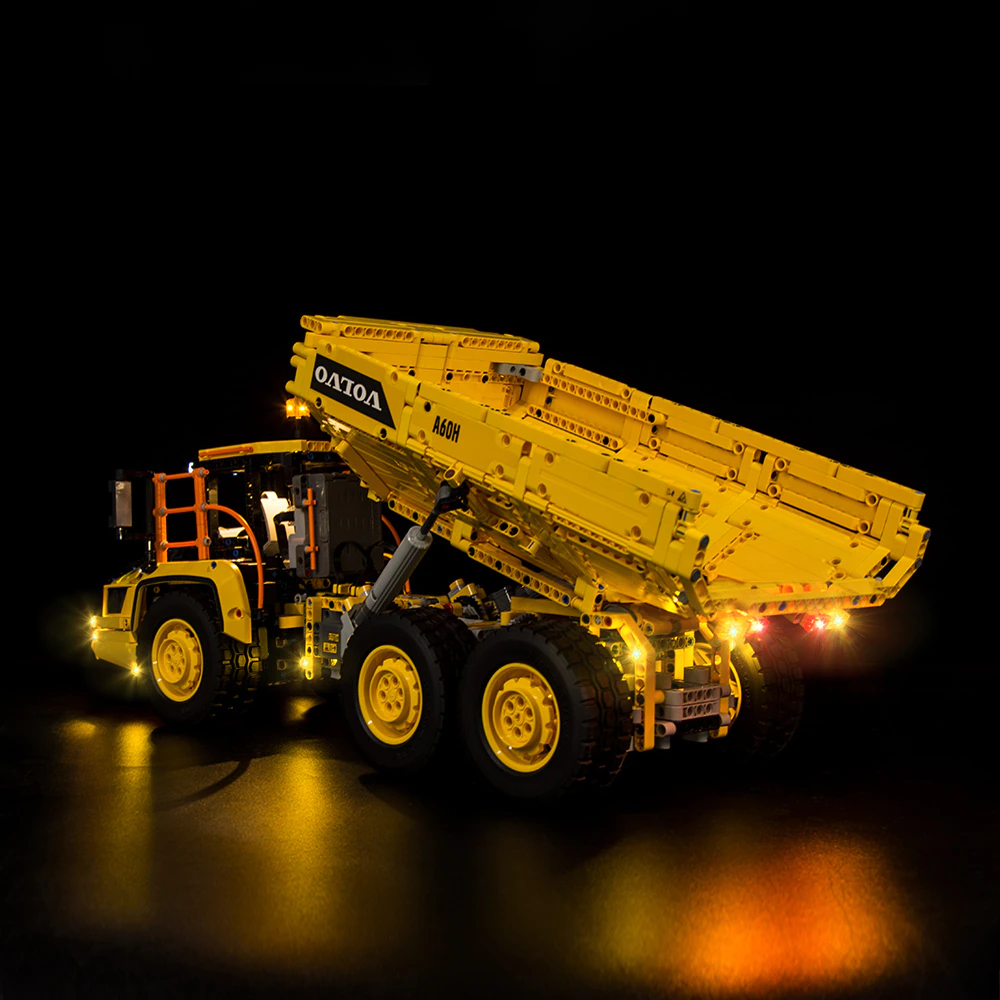 Lego 6x6 Volvo Articulated Hauler 42114 Light Kit