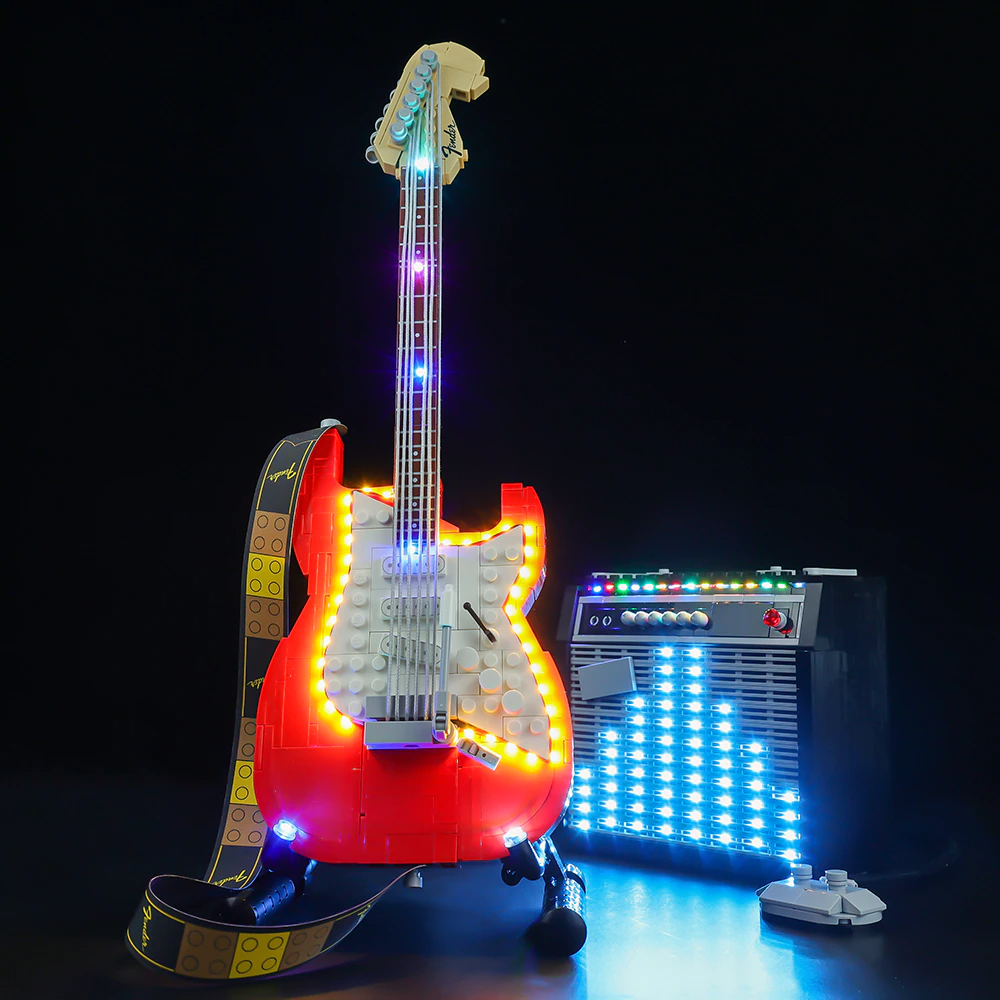 Lego Fender Stratocaster 21329 Light Kit