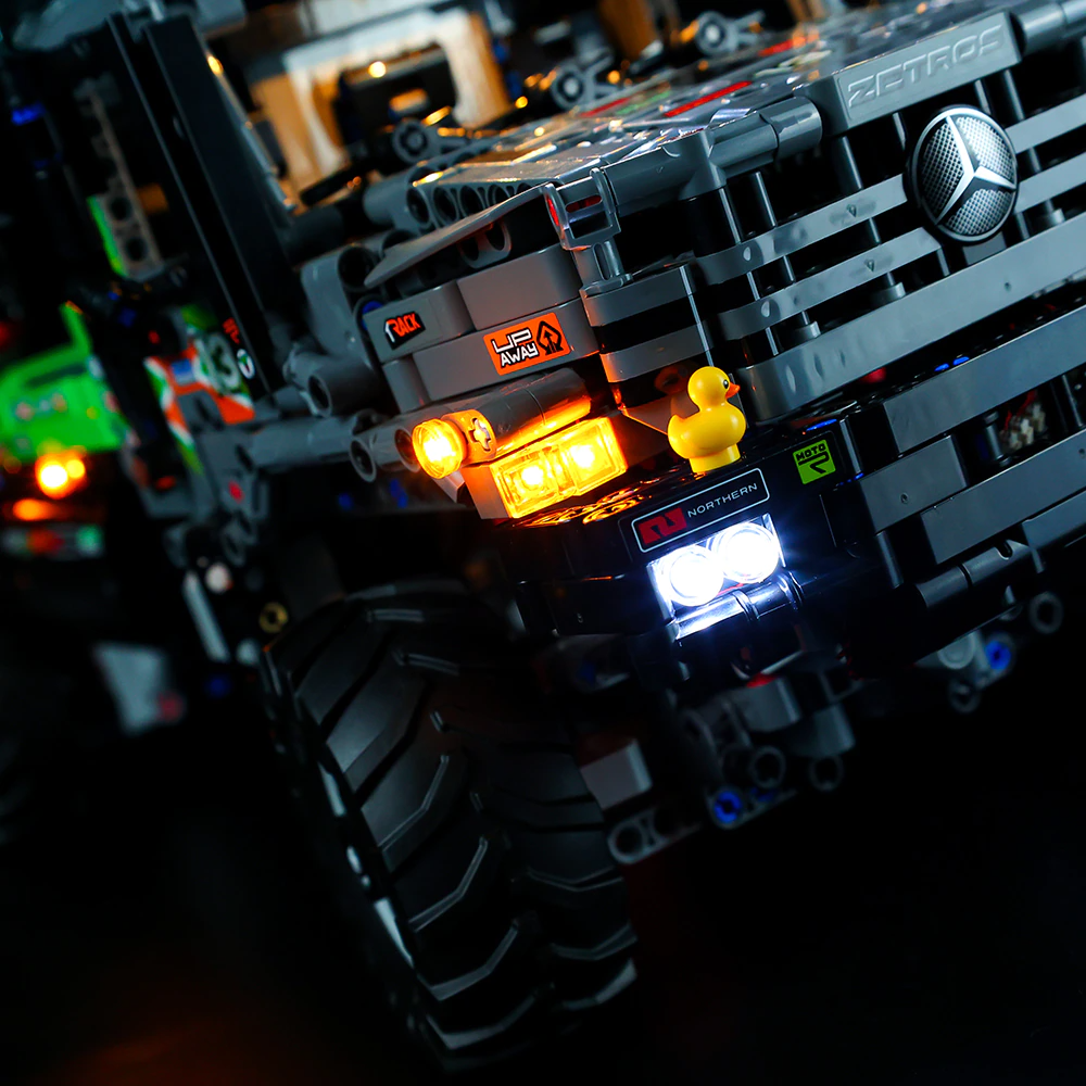 Lego 4x4 Mercedes-Benz Zetros Trial Truck 42129 Light Kit