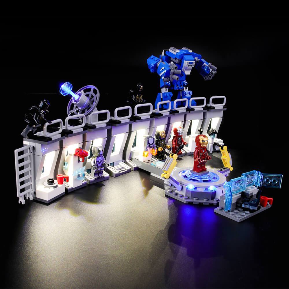 Lego Iron Man Hall of Armor 76125 Light Kit