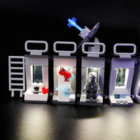 Lego Iron Man Hall of Armor 76125 Light Kit