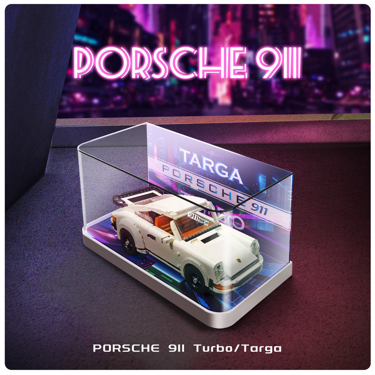 Lego Porsche 911 10295 Display Case
