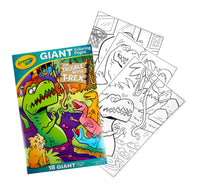 Crayola The Trouble With T-Rex Giant Colouring Pages