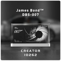 Lego 10262 James Bond Aston Martin DB5 Display Case