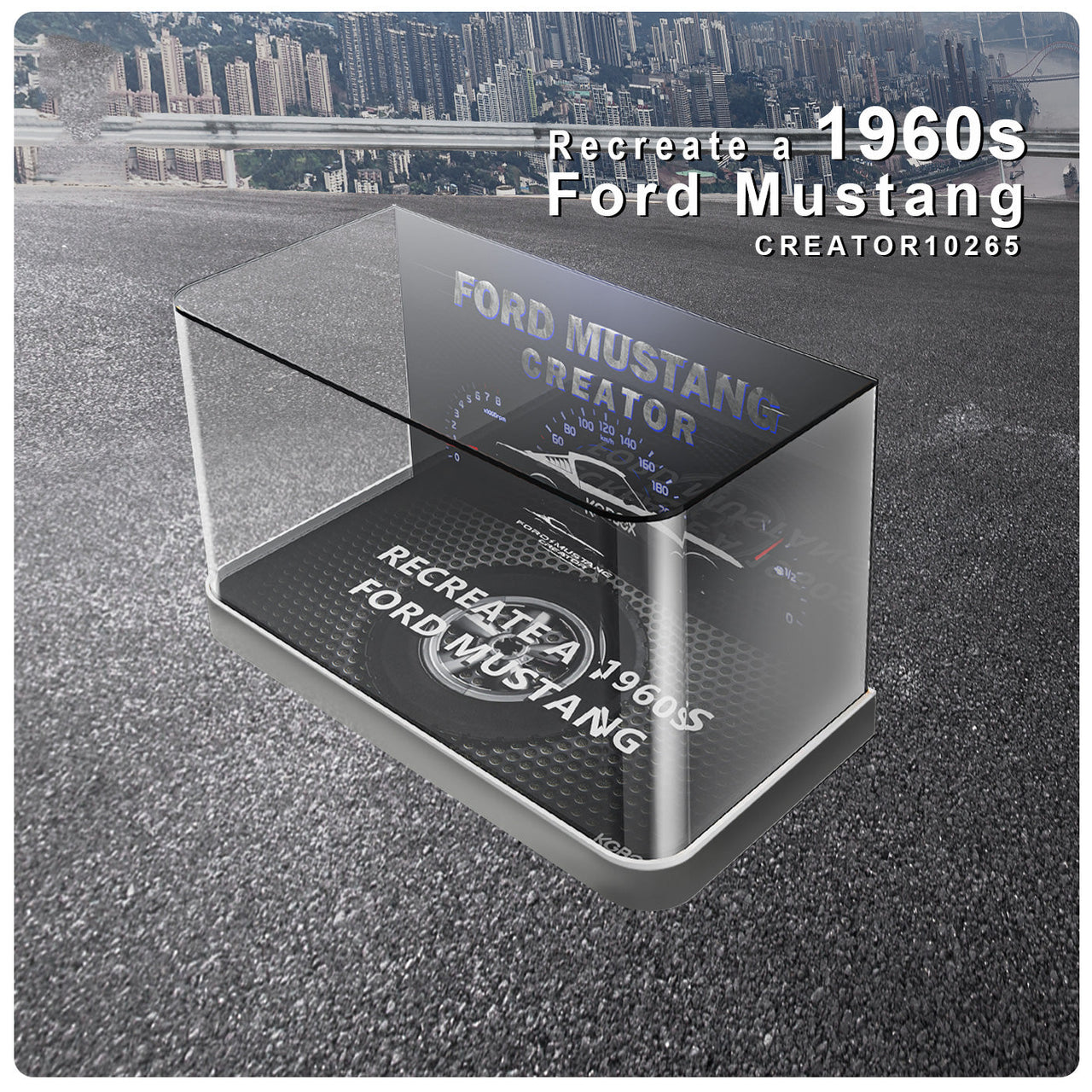 Lego Ford Mustang 10265 Display Case