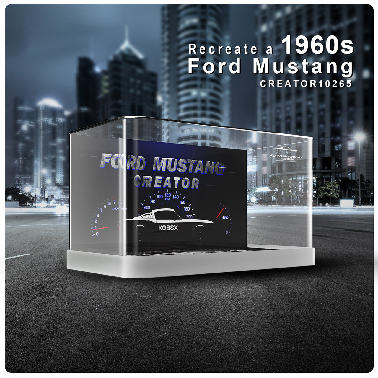 Lego Ford Mustang 10265 Display Case