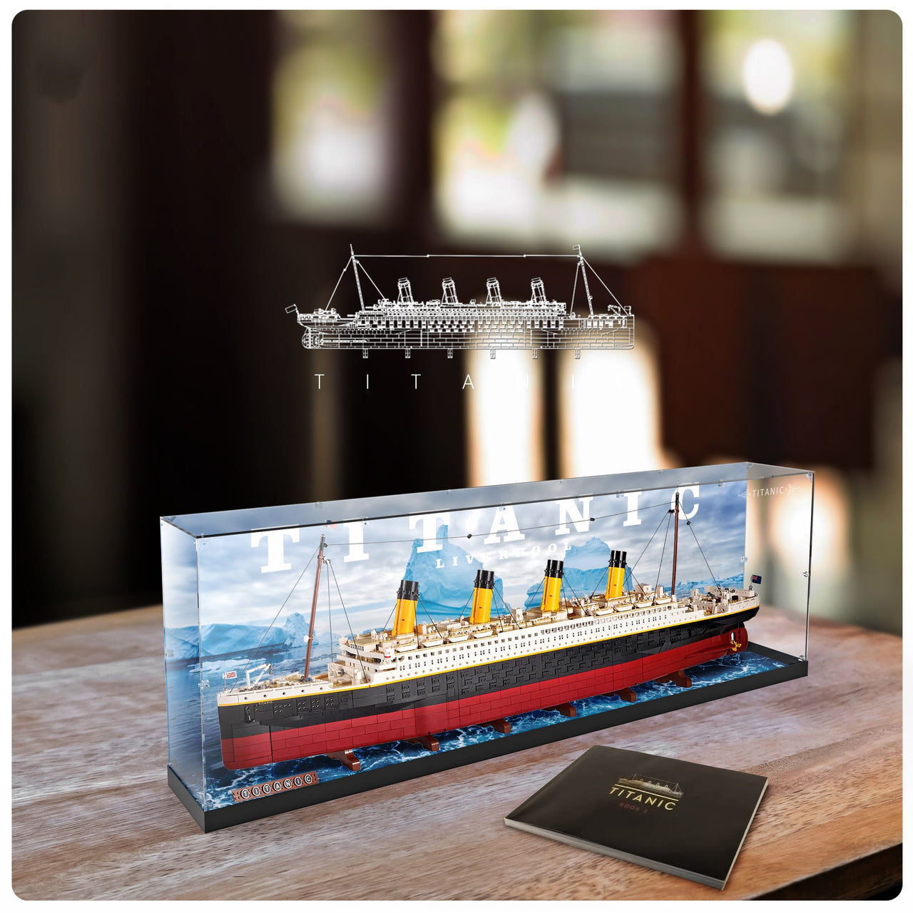 Lego Titanic 10294 Display Case