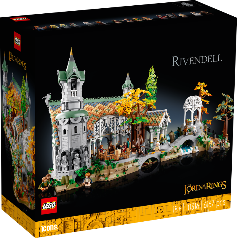 LEGO 10316 Icons The Lord Of The Rings: Rivendell