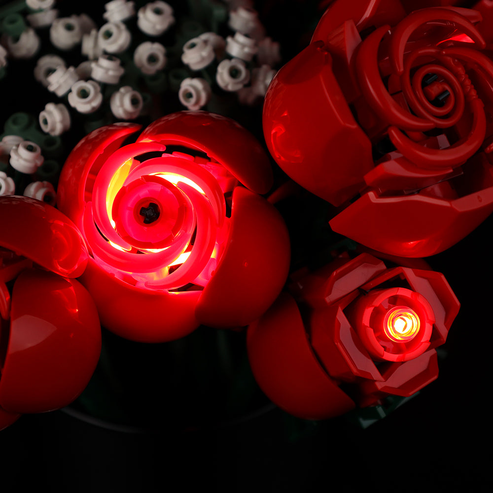 Lego Bouquet of Roses 10328 Light Kit