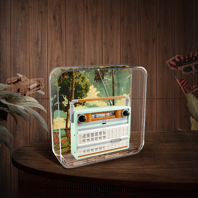 Lego 10334 Retro Radio Display Case