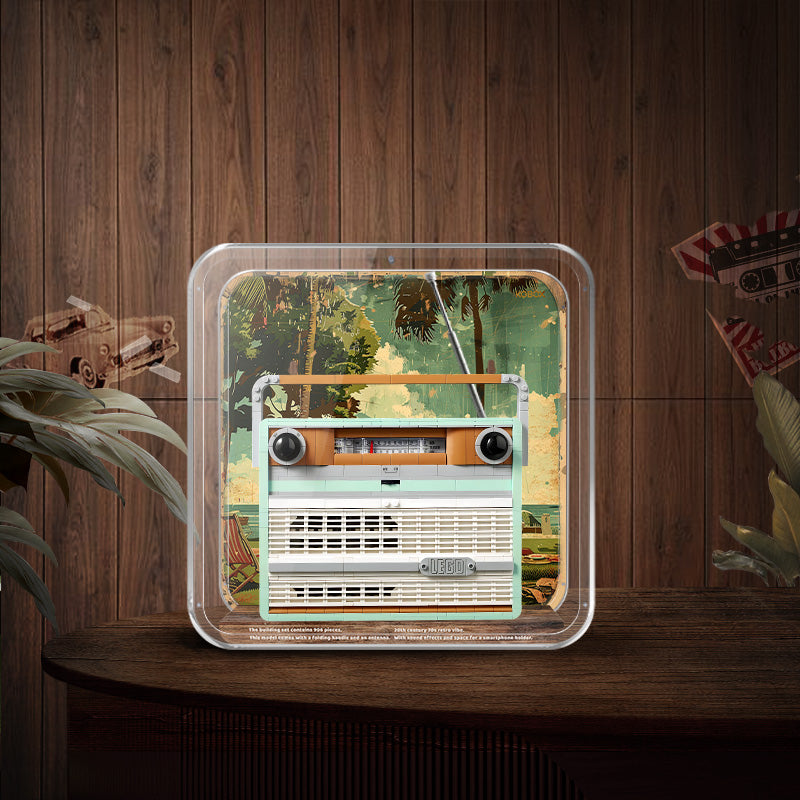 Lego 10334 Retro Radio Display Case