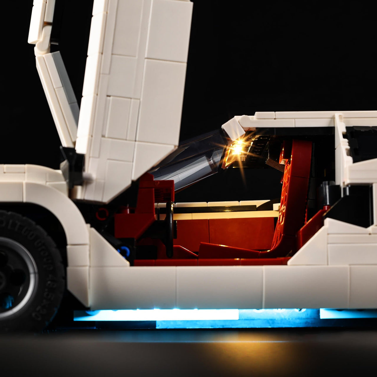 Lego Lamborghini Countach 5000 Quattrovalvole 10337 Light Kit