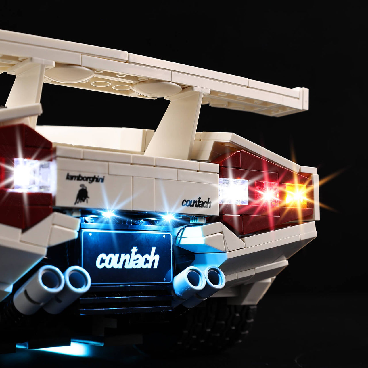 Lego Lamborghini Countach 5000 Quattrovalvole 10337 Light Kit