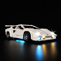 Lego Lamborghini Countach 5000 Quattrovalvole 10337 Light Kit