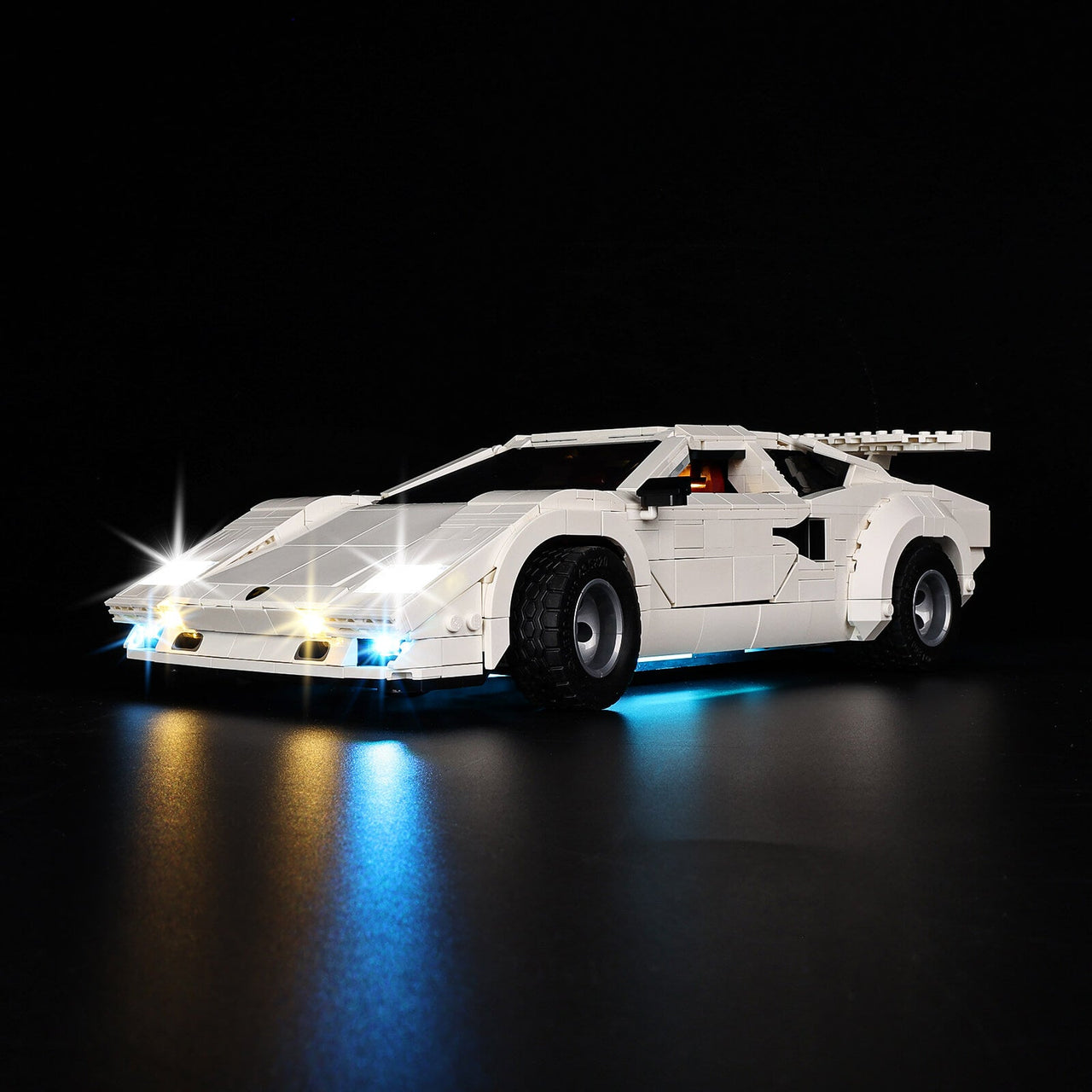 Lego Lamborghini Countach 5000 Quattrovalvole 10337 Light Kit