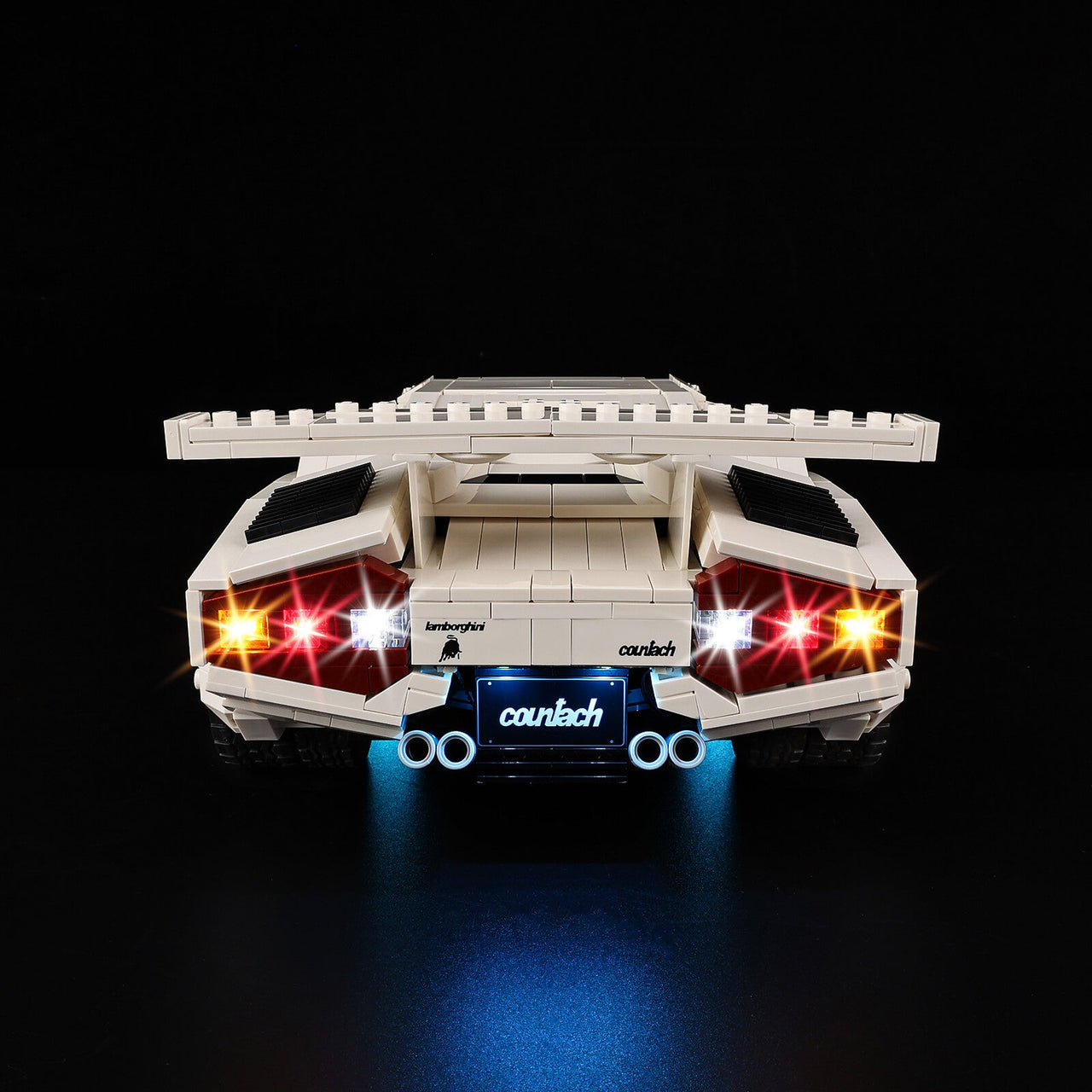 Lego Lamborghini Countach 5000 Quattrovalvole 10337 Light Kit