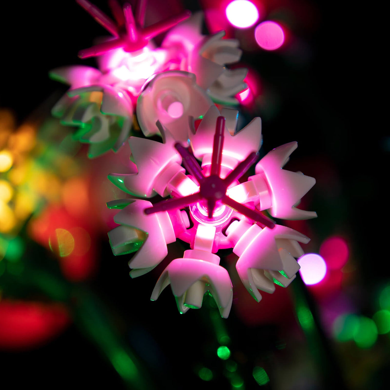 Lego Pretty Pink Flower Bouquet 10342 Light Kit