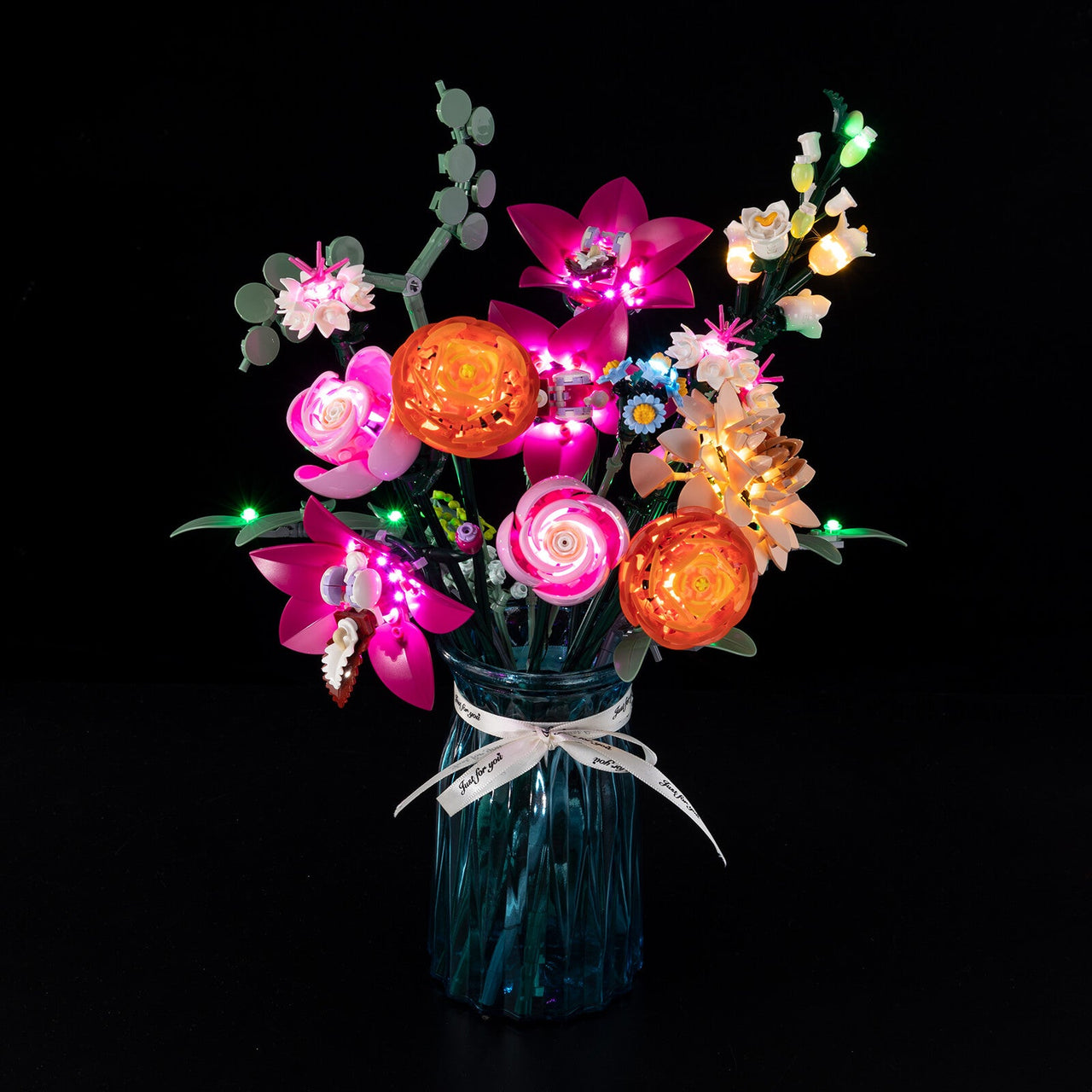 Lego Pretty Pink Flower Bouquet 10342 Light Kit