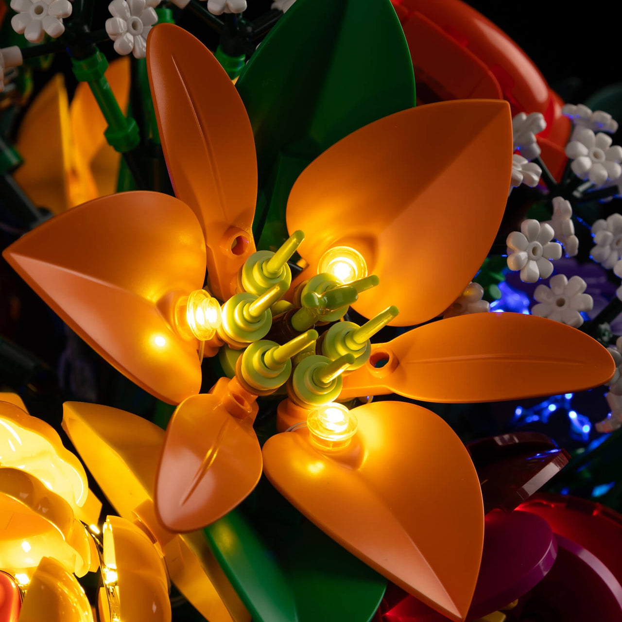 Lego Flower Arrangement 10345 Light Kit