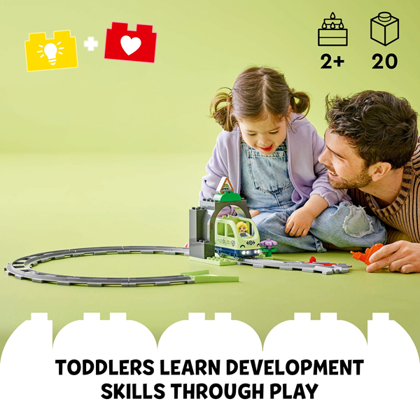 LEGO 10425 DUPLO Trains Train Tunnel And Tracks Expansion Set