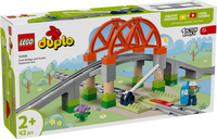 LEGO 10426 DUPLO Trains Train Bridge And Tracks Expansion Set