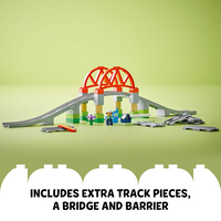 LEGO 10426 DUPLO Trains Train Bridge And Tracks Expansion Set