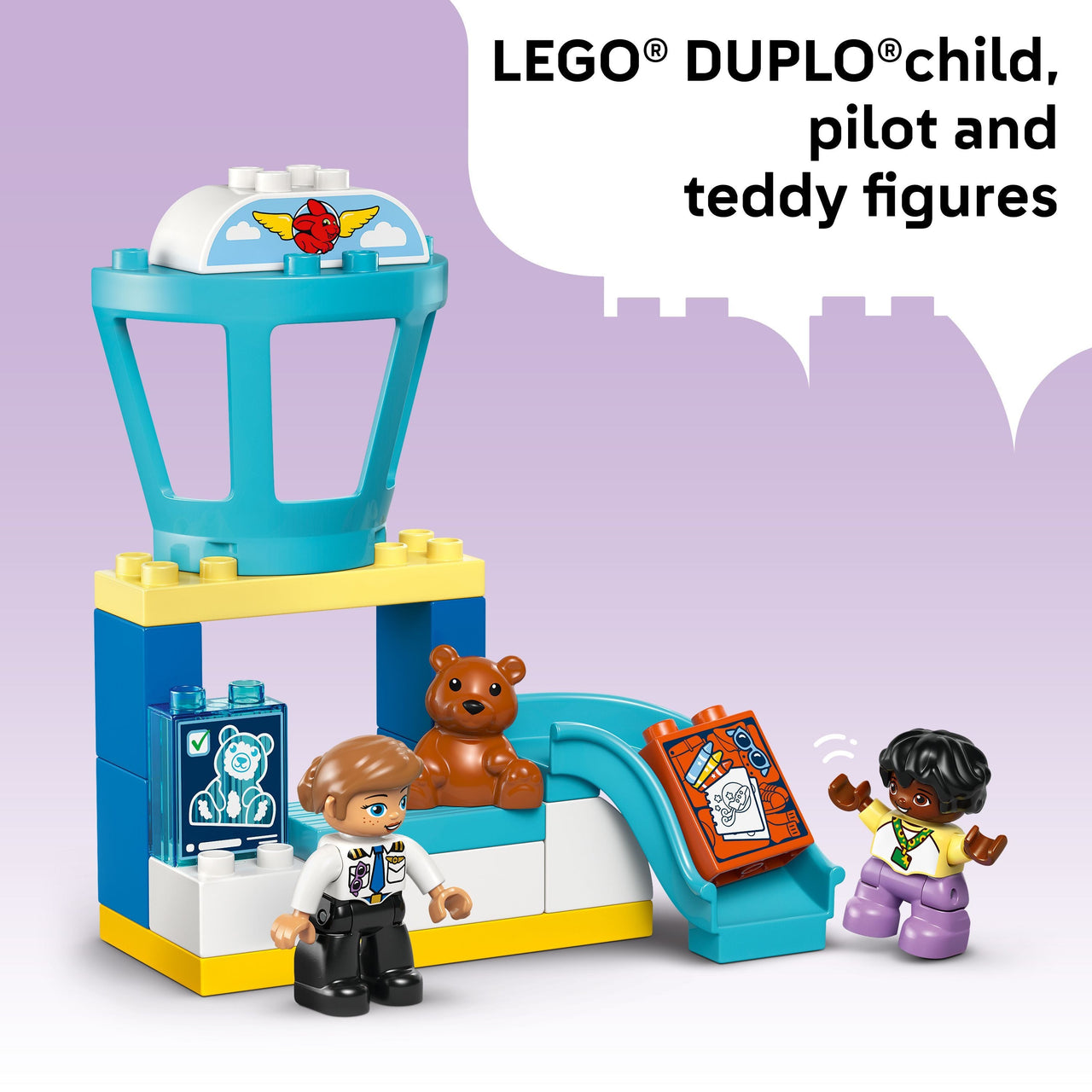 LEGO 10443 DUPLO Town First Time at the Airport