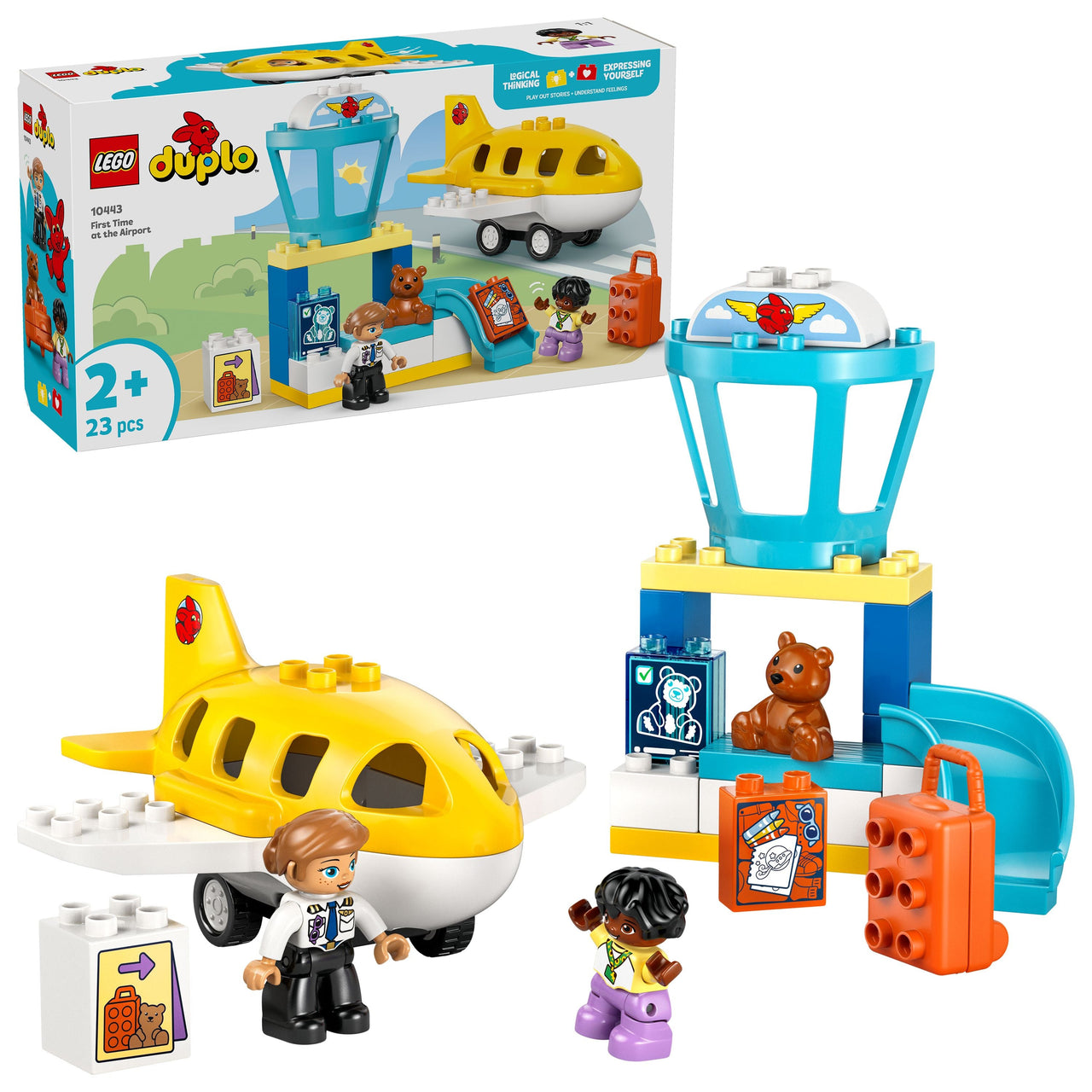 LEGO 10443 DUPLO Town First Time at the Airport
