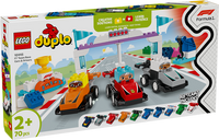LEGO 10445 DUPLO F1 Team Race Cars & Drivers