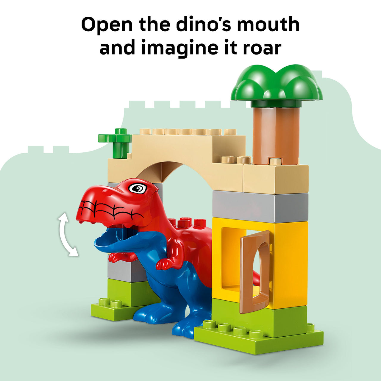 LEGO 10463 DUPLO Disney Dinosaur Spidey-Rex vs. Green Goblin