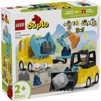 LEGO 10475 DUPLO Town 3 in 1 Construction Vehicles