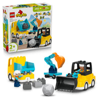LEGO 10475 DUPLO Town 3 in 1 Construction Vehicles